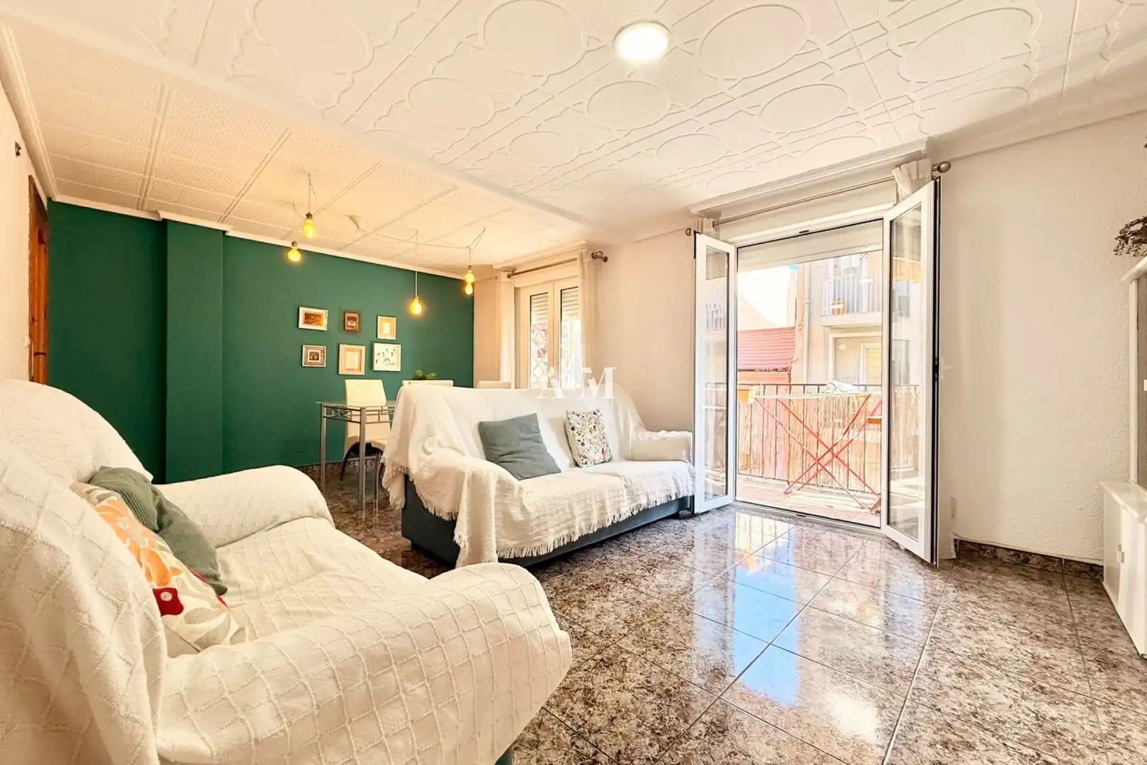 Living room of Flat for rent in Elche / Elx  with Terrace, Furnished and Washing machine