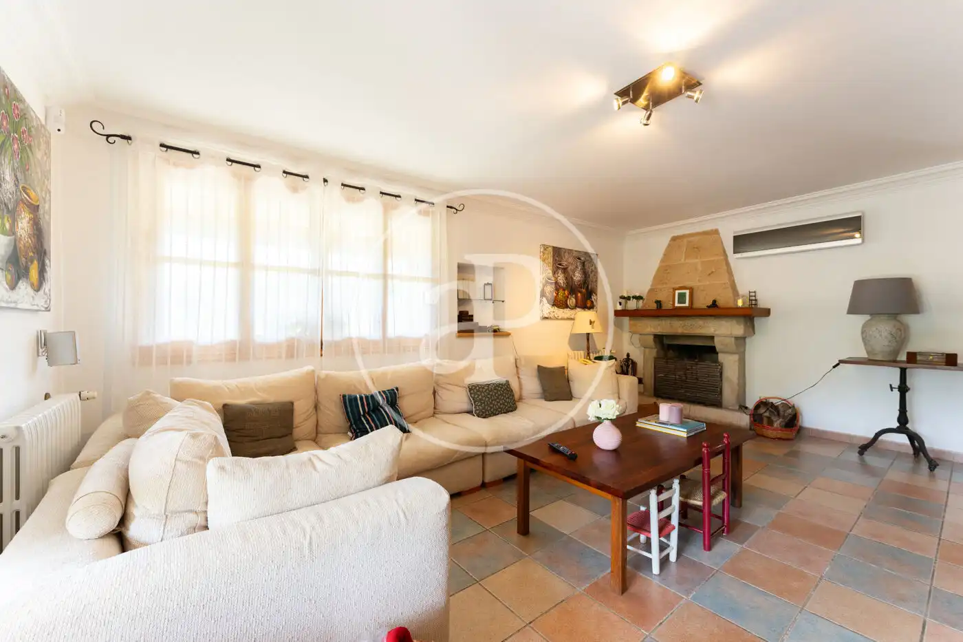 Sala d'estar de Casa o xalet en venda en Alaró amb Aire condicionat, Calefacció i Jardí privat