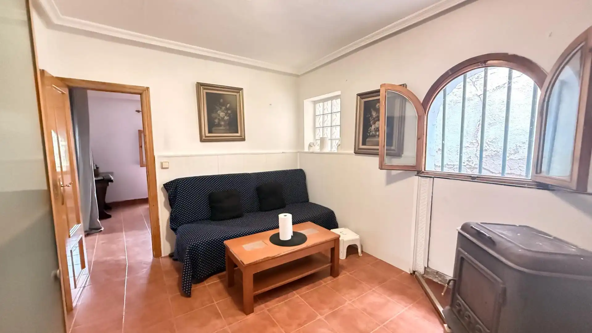 Sala d'estar de Finca rústica en venda en Ciempozuelos