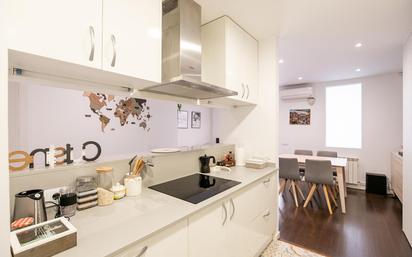Küche von Wohnung zum verkauf in  Barcelona Capital mit Klimaanlage