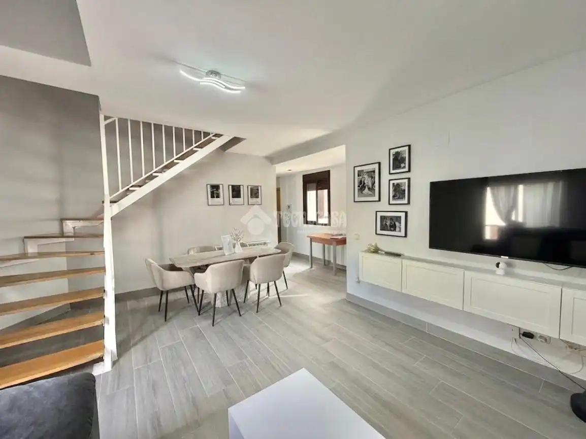 Sala de estar de Piso en venta en Torrejón de Velasco con Aire acondicionado y Calefacción