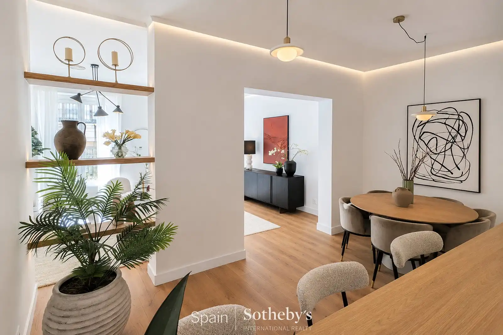 Dining room of Apartments for sale in Madrid  with Air Conditioner, Heating and Storage room