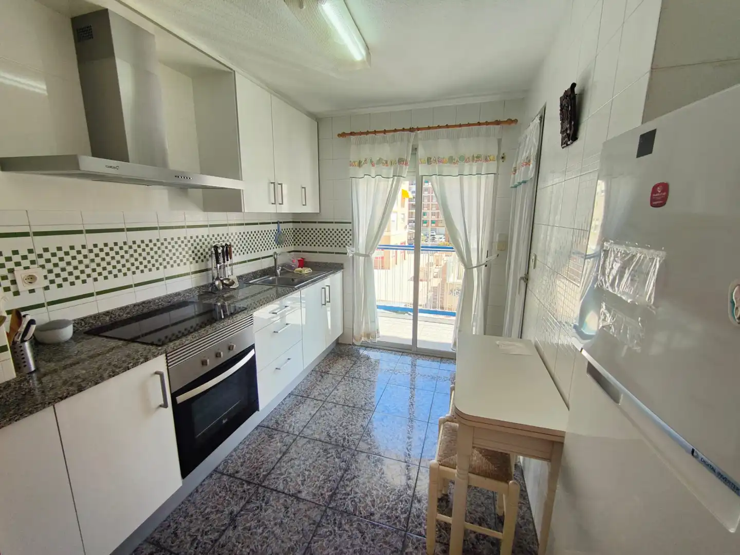 Kitchen of Flat for rent in Santa Pola  with Air Conditioner, Heating and Terrace