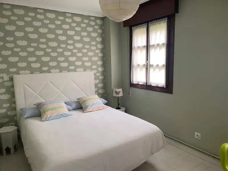 Bedroom of Apartments for sale in Comillas (Cantabria)  with Heating, Private garden and Parquet flooring