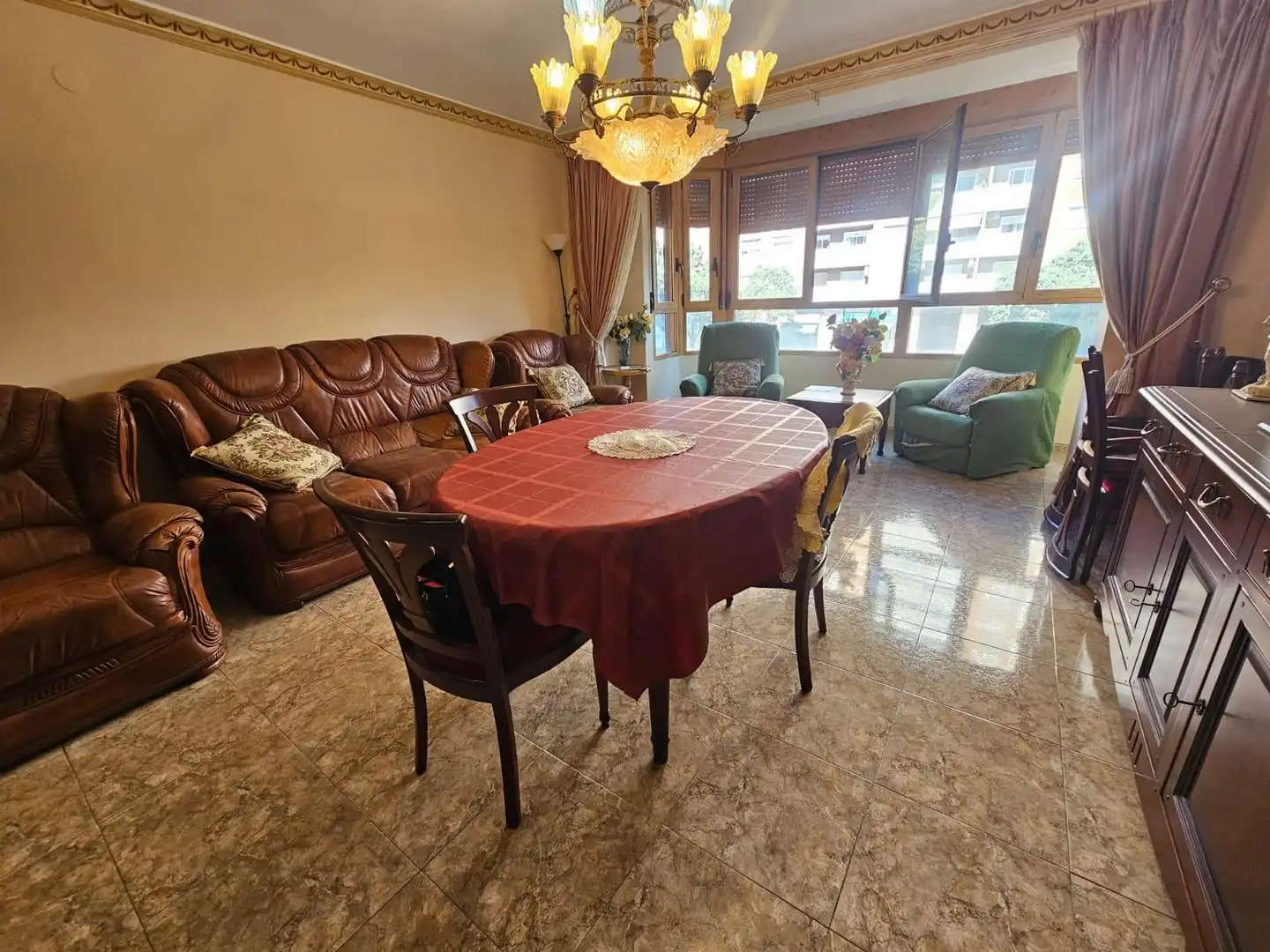 Dining room of Flat for sale in Valencia  with Air Conditioner, Storage room and Balcony
