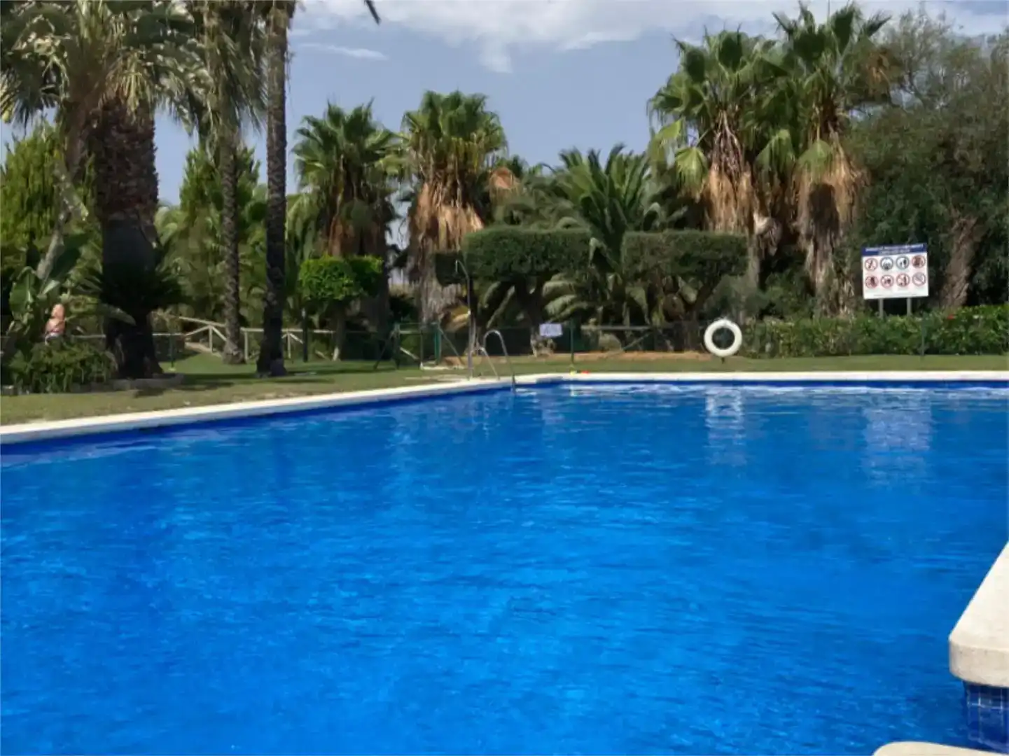 Piscina de Casa adosada de lloguer en Vera amb Aire condicionat, Piscina i Moblat