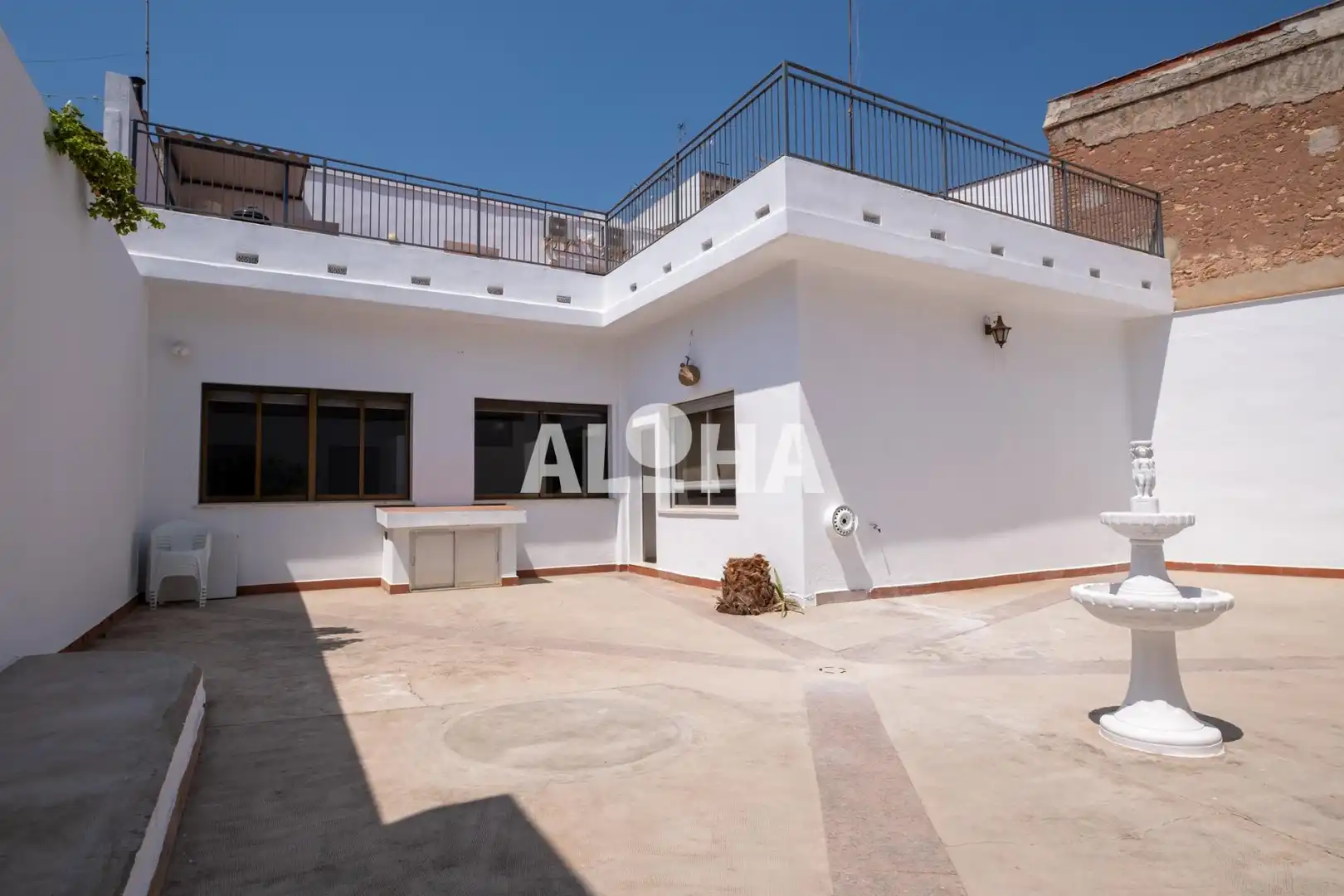 Terraza de Apartamento de alquiler en Valencia