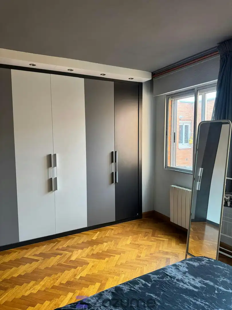 Bedroom of Flat for rent in Zaragoza  with Air Conditioner, Heating and Parquet flooring