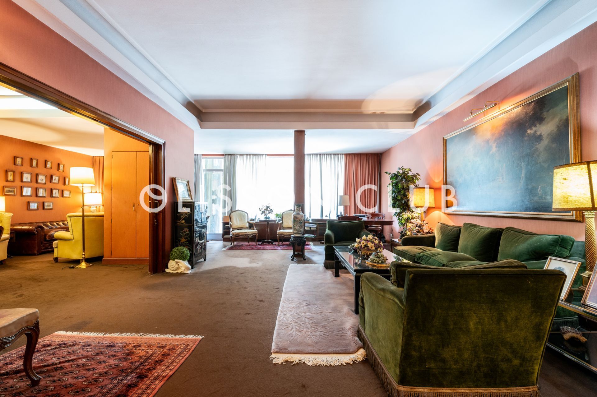 Living room of Flat for sale in  Madrid Capital  with Air Conditioner, Heating and Terrace