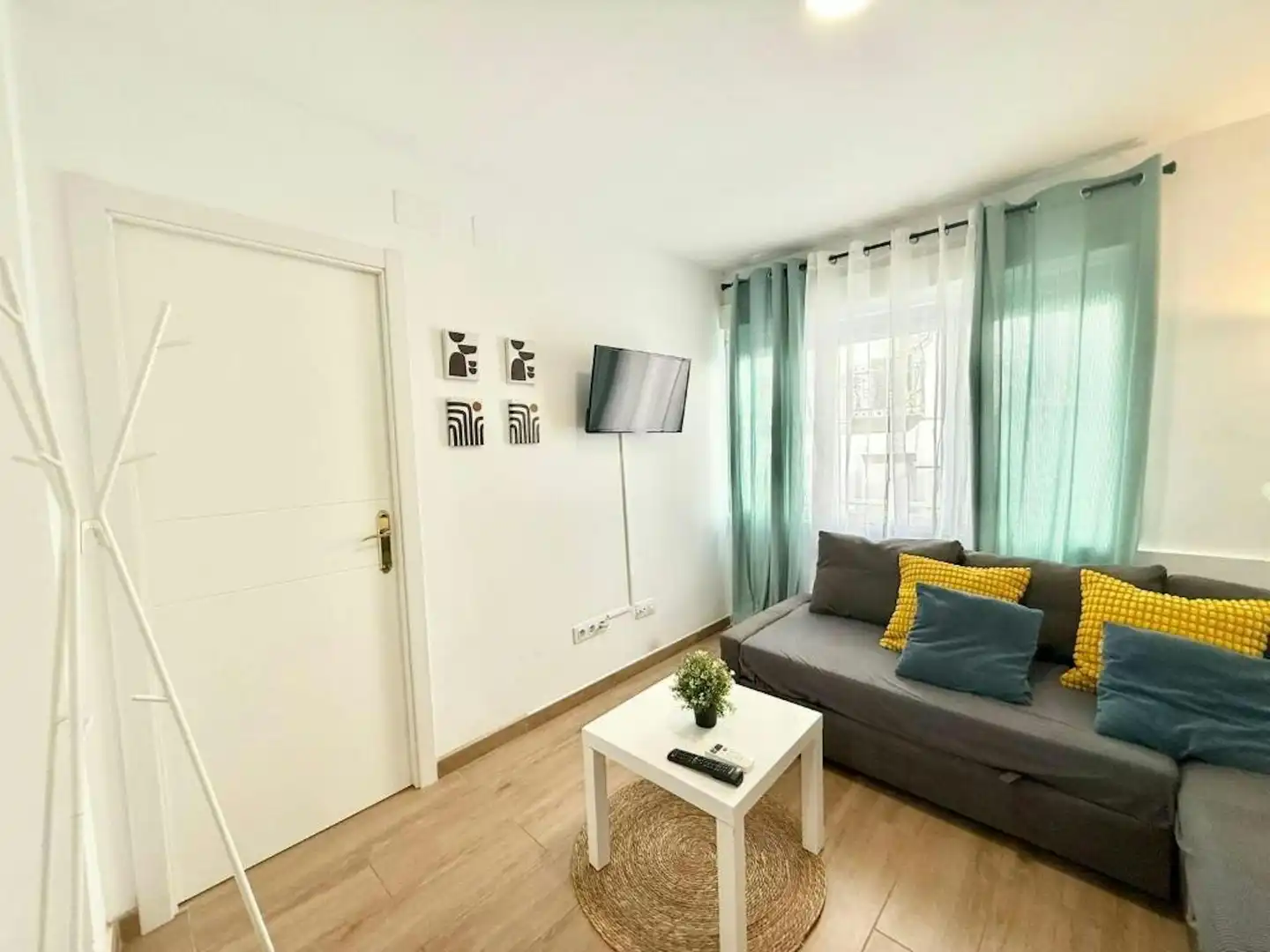Living room of Flat for rent in Chamartín