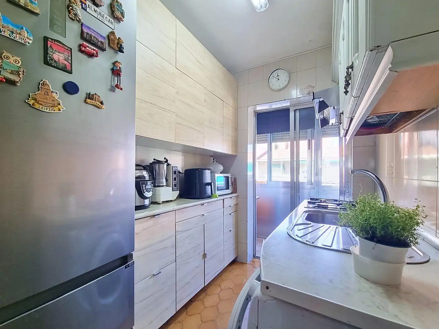 Kitchen of Flat for sale in Madrid  with Air Conditioner, Heating and Furnished