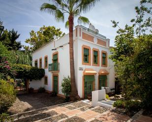 Exterior view of House or chalet for sale in Marbella  with Air Conditioner and Terrace