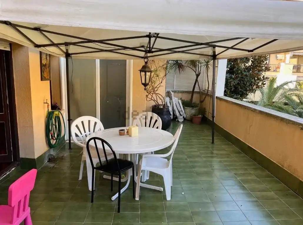Terrace of Flat for sale in Vilassar de Mar  with Air Conditioner, Heating and Private garden