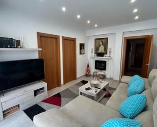 Living room of Flat for sale in Málaga Capital  with Heating, Terrace and Alarm