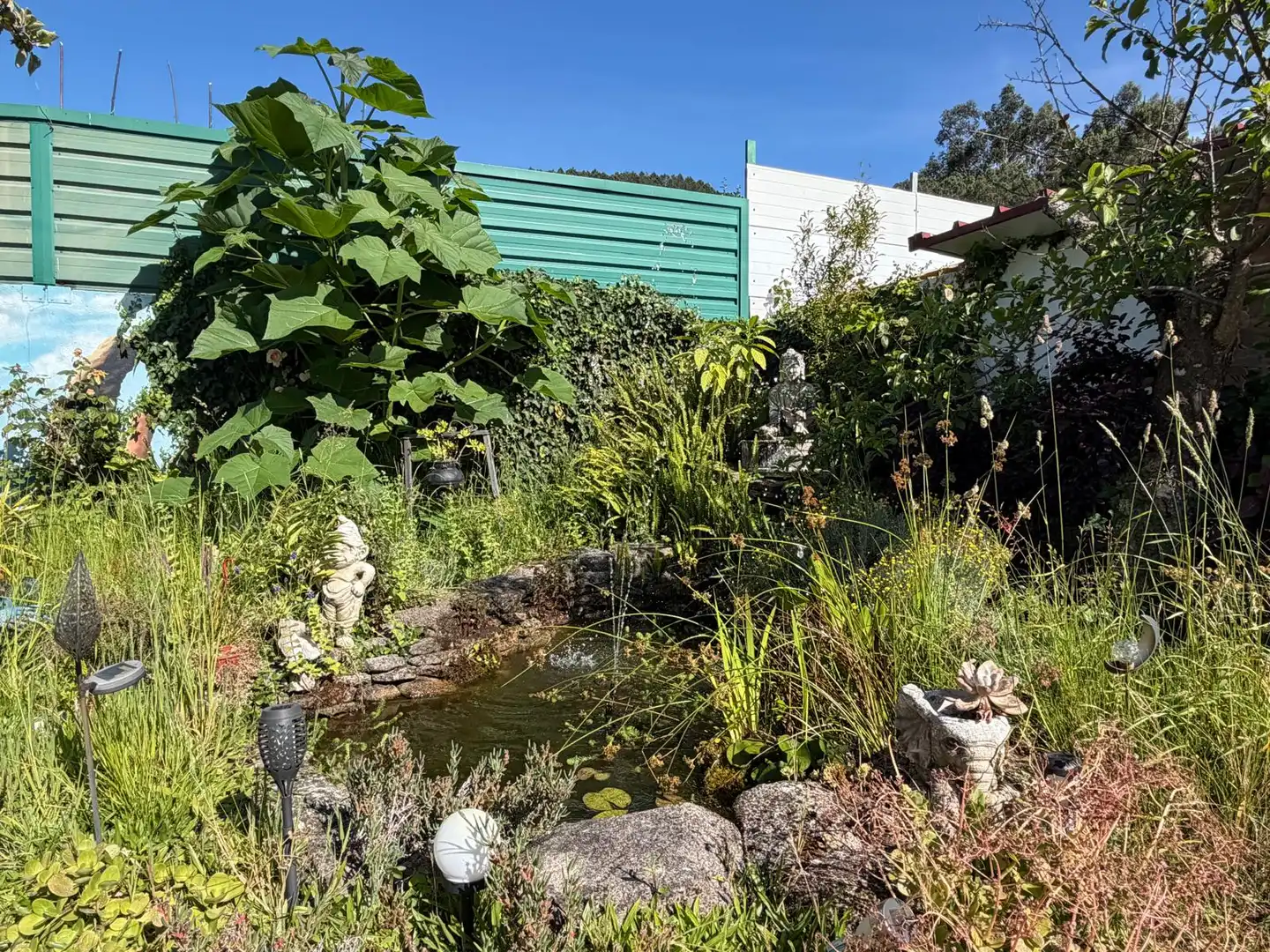 Jardín de Casa adosada en venta en Mondariz con Calefacción, Jardín privado y Amueblado