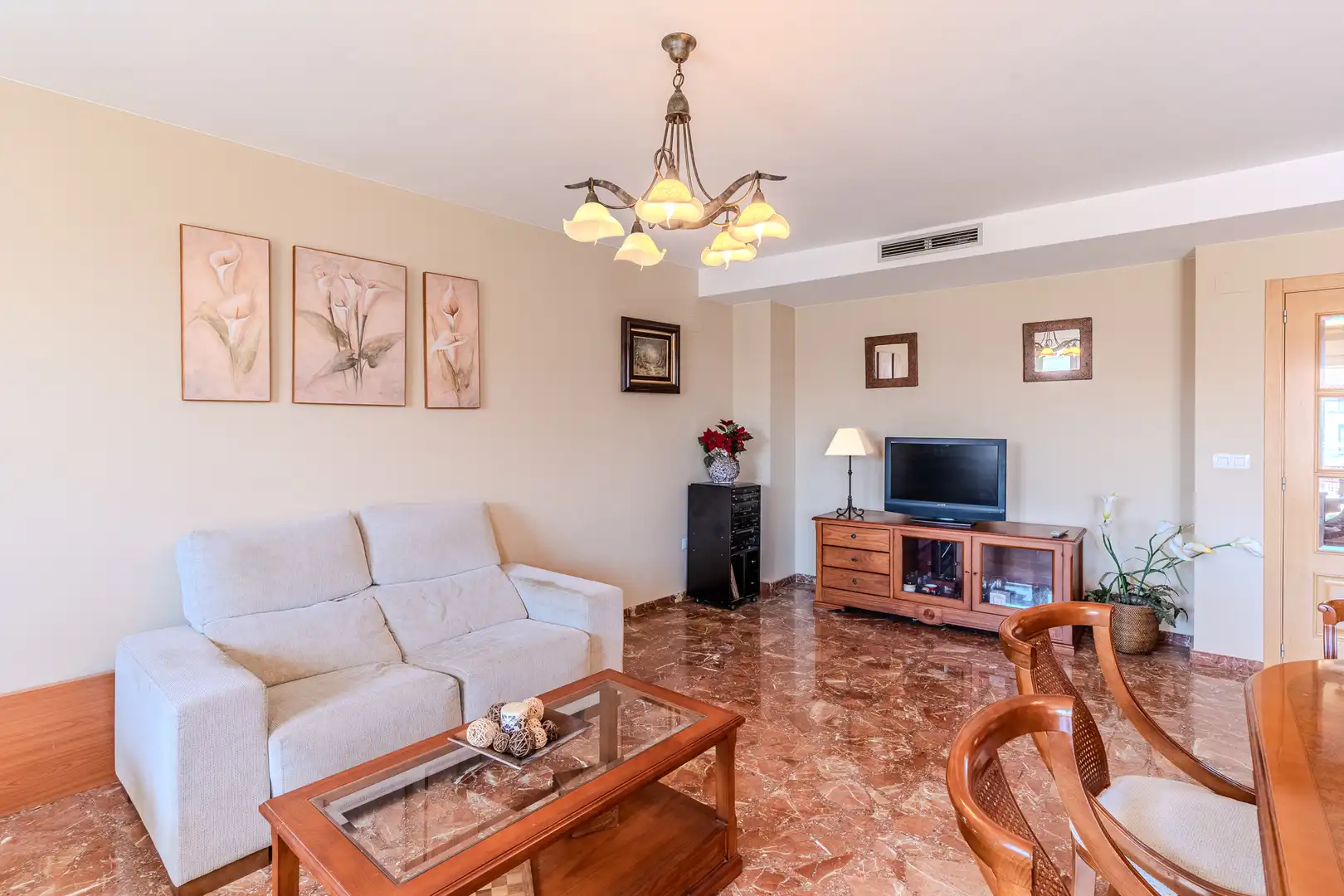 Sala d'estar de Dúplex en venda en Vila-real amb Aire condicionat, Calefacció i Terrassa
