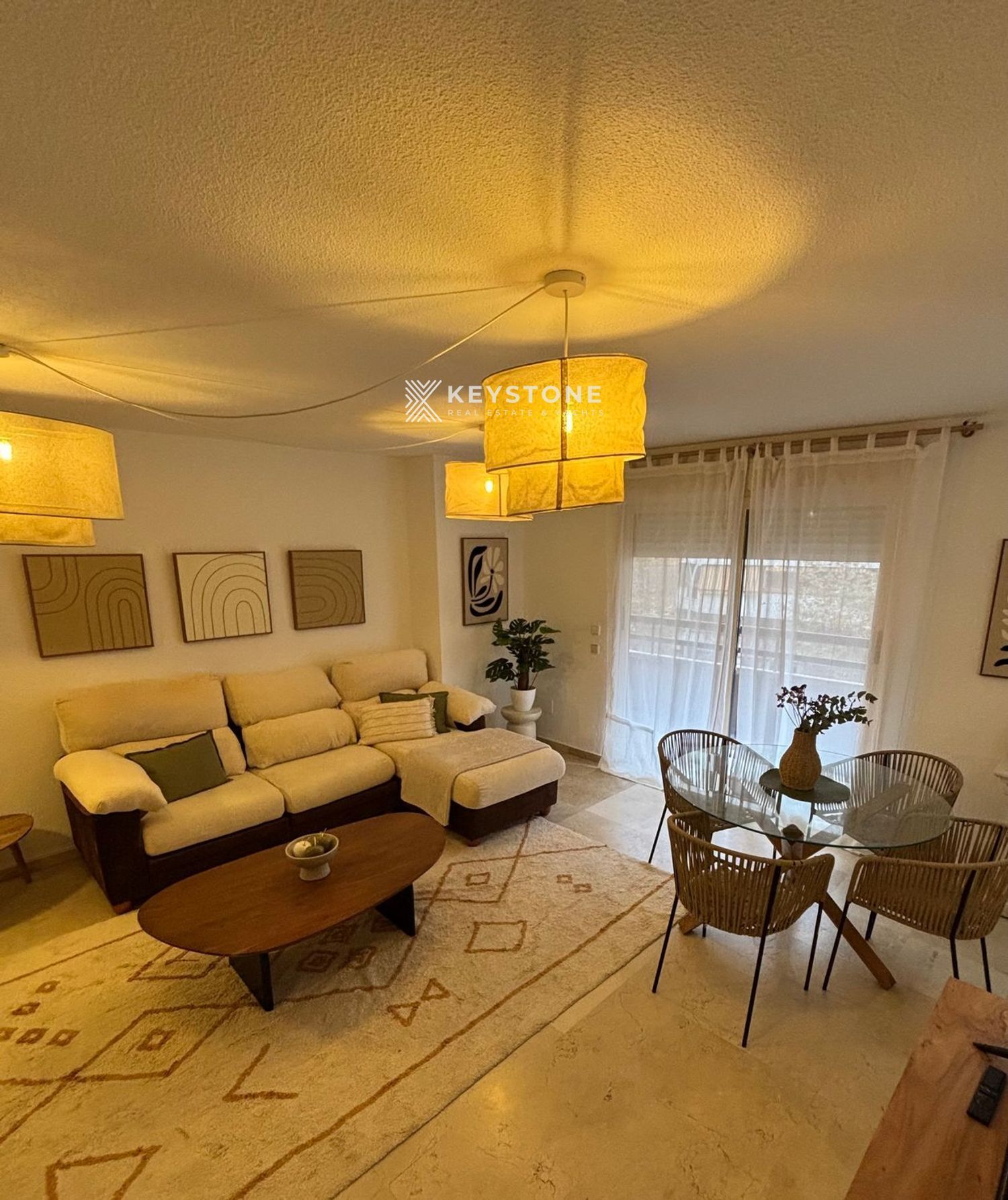 Living room of Flat to rent in Alicante / Alacant  with Air Conditioner, Heating and Terrace