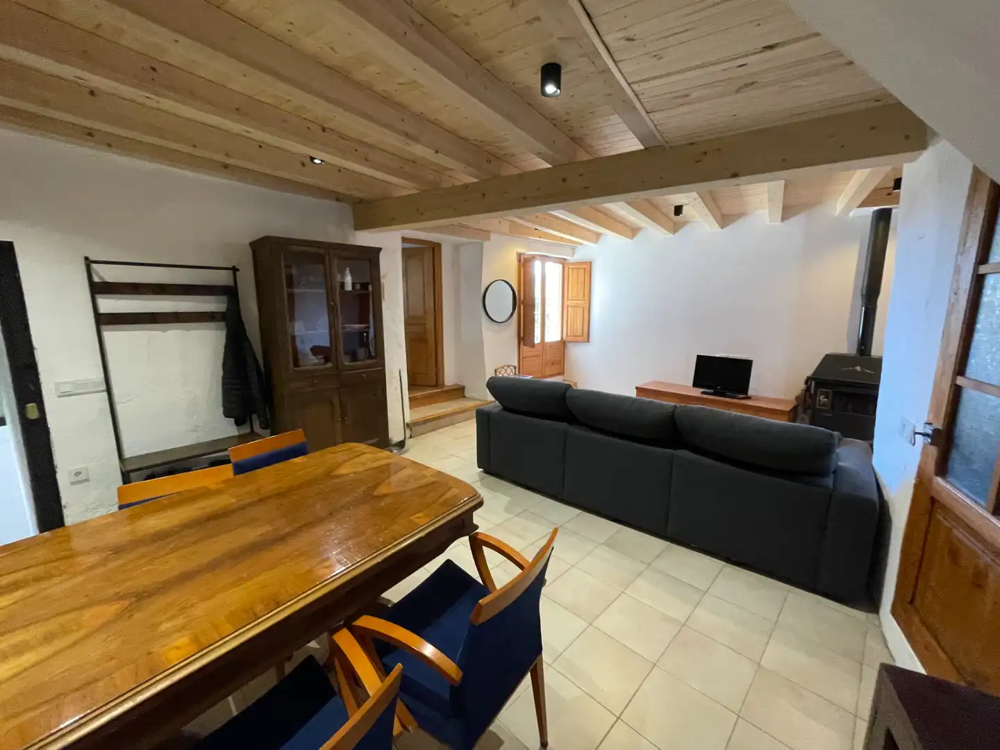 Sala de estar de Casa o chalet en venta en Sort con Calefacción, Parquet y Terraza