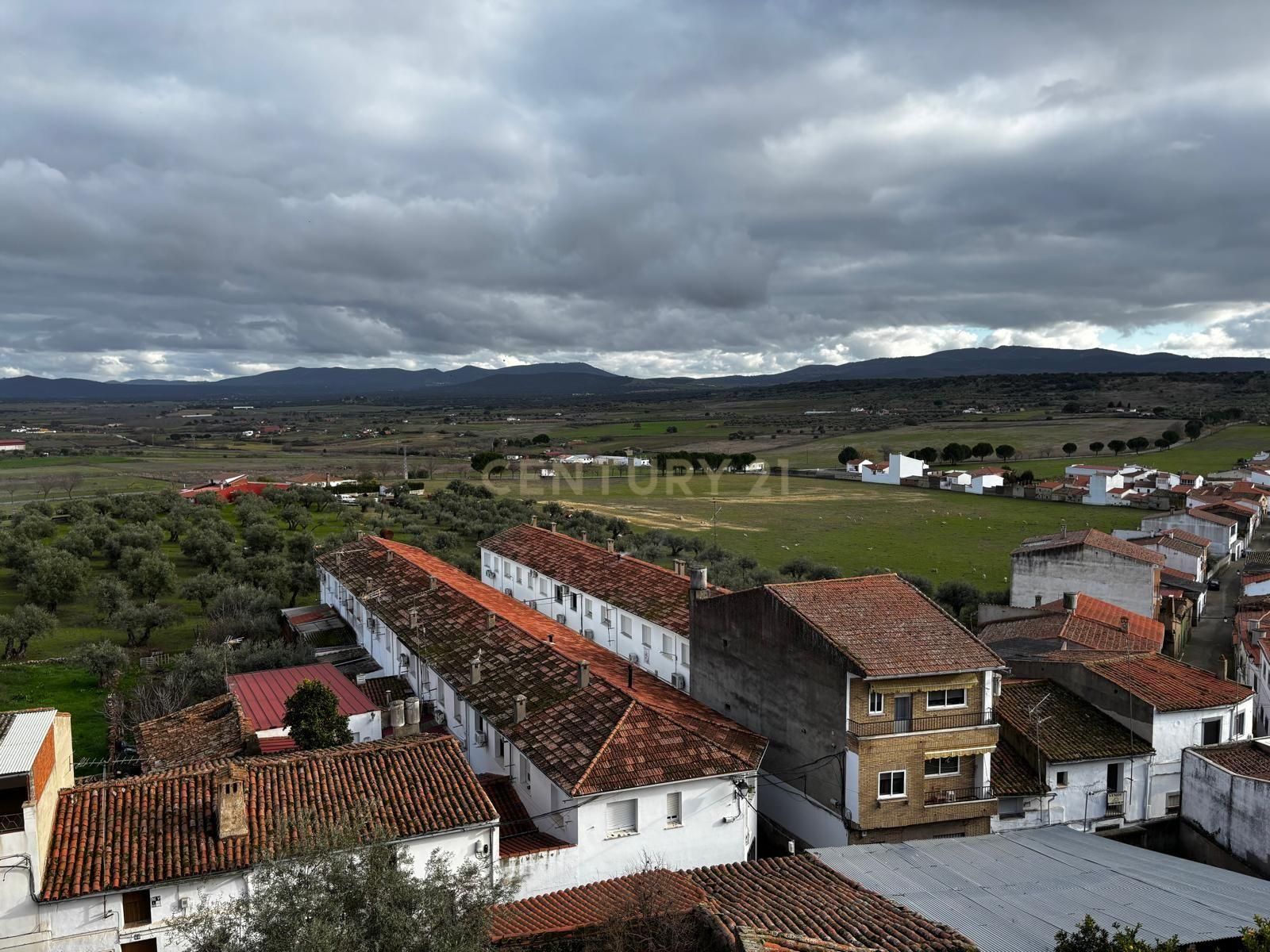 Exterior view of House or chalet for sale in Torrejoncillo  with Air Conditioner, Private garden and Storage room