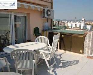 Terrace of Attic to rent in Vilanova i la Geltrú  with Air Conditioner, Terrace and Balcony