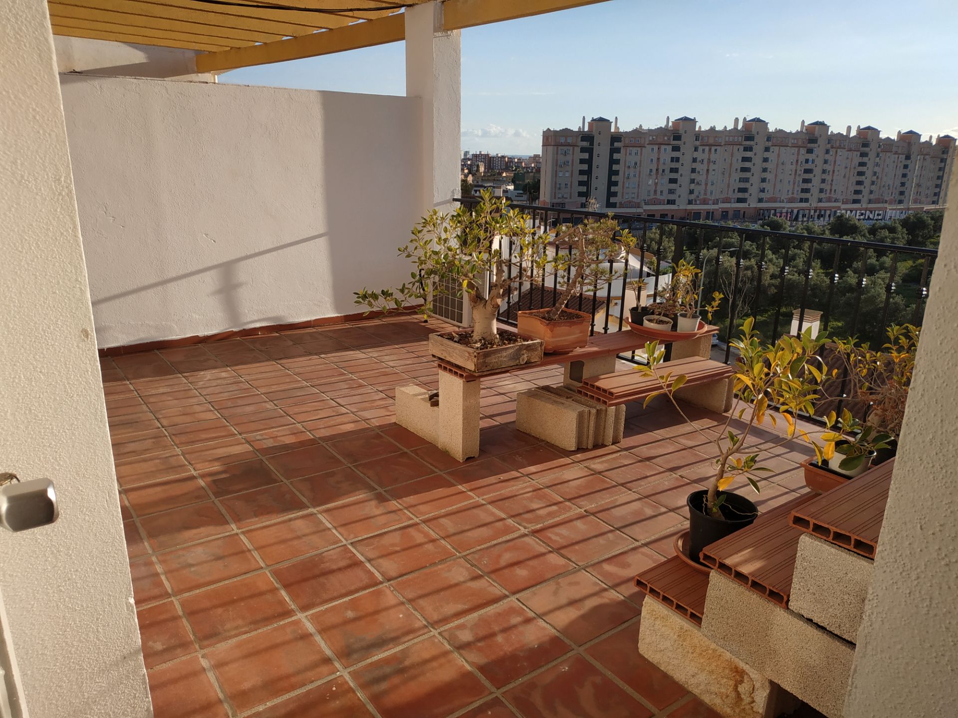 Terrace of Single-family semi-detached for sale in Málaga Capital  with Air Conditioner, Terrace and Storage room