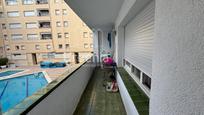 Exterior view of Flat for sale in Pineda de Mar  with Terrace, Swimming Pool and Furnished