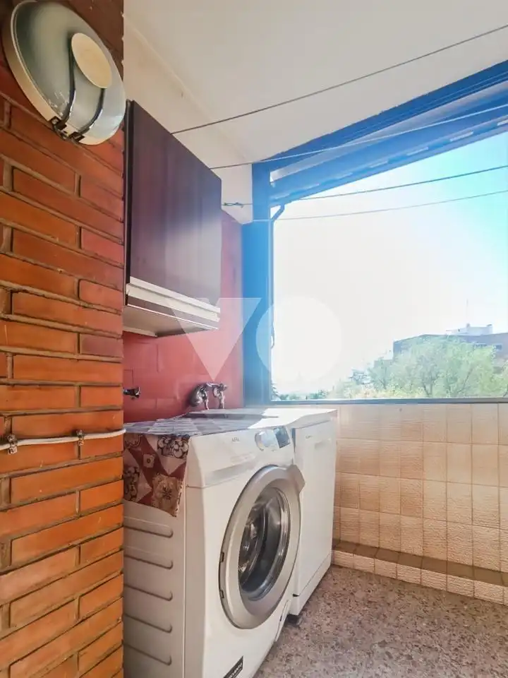 Küche von Wohnung zum Verkauf in Madrid mit Heizung, Parkett und Terrasse