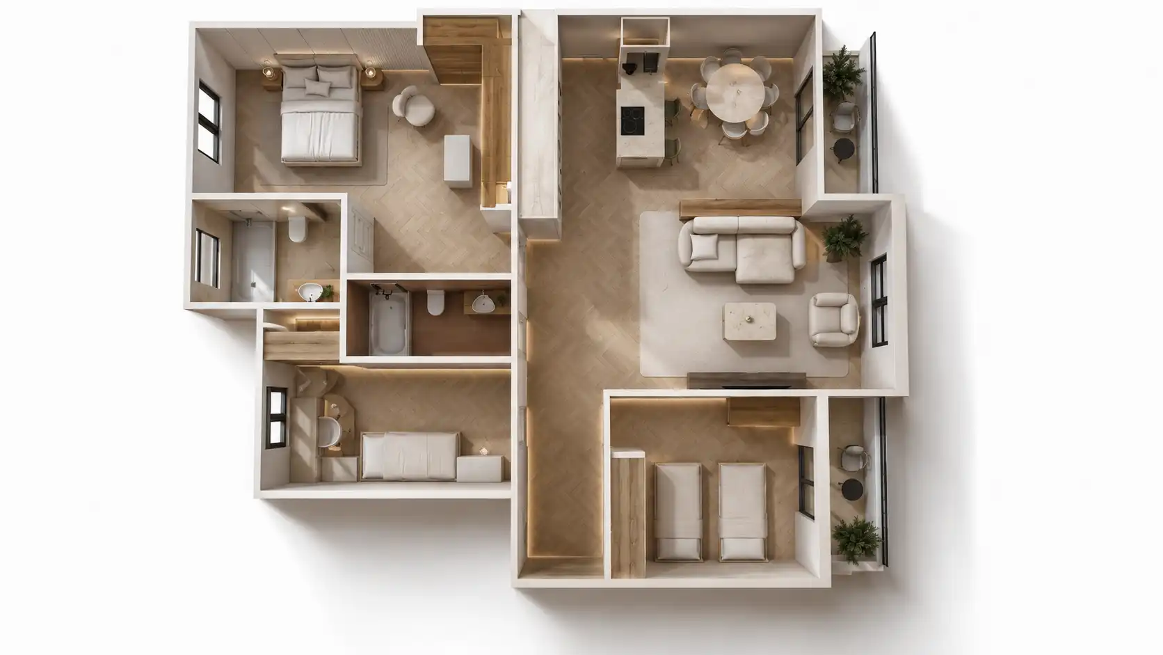 Flat with terrace for sale in Licenciado Poza, imagen 12