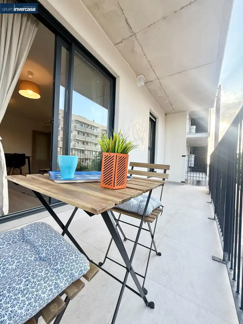 Terrasse von Wohnung zur Miete in Quart de Poblet mit Klimaanlage, Abstellraum und Möbliert