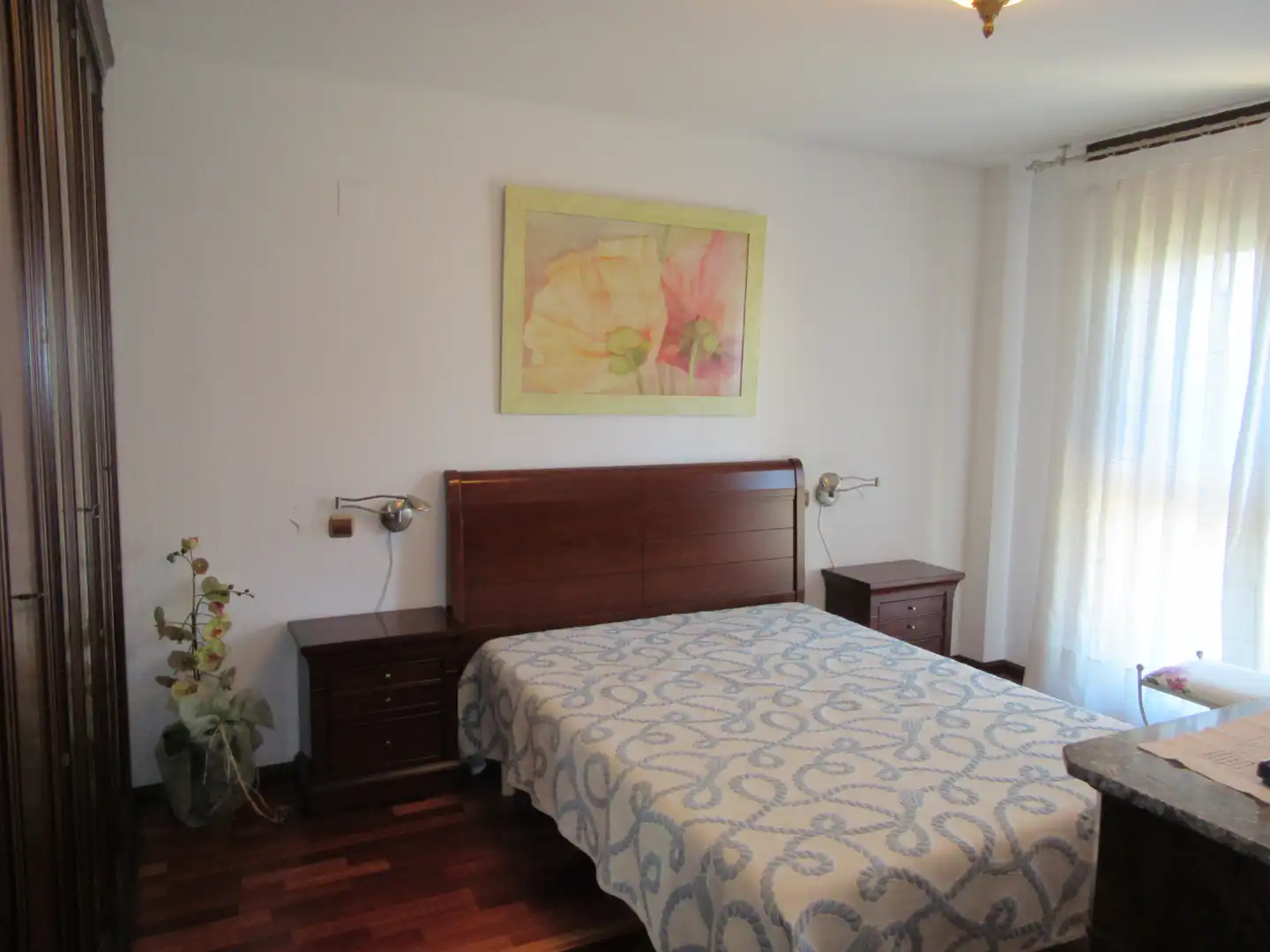 Bedroom of Detached homes for rent in Zaragoza  with Air Conditioner, Heating and Private garden