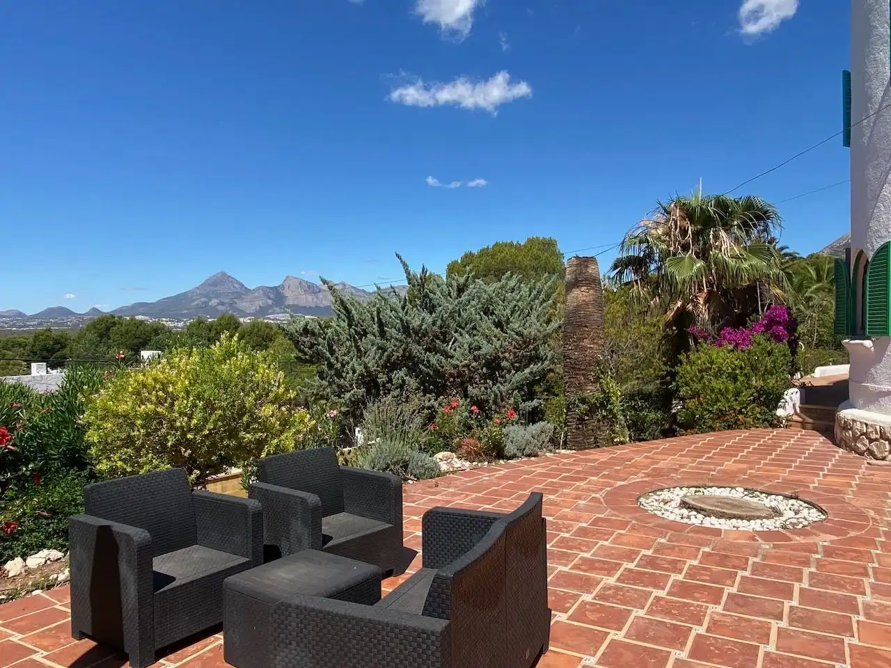 Terrassa de Casa o xalet en venda en Altea amb Calefacció, Jardí privat i Terrassa