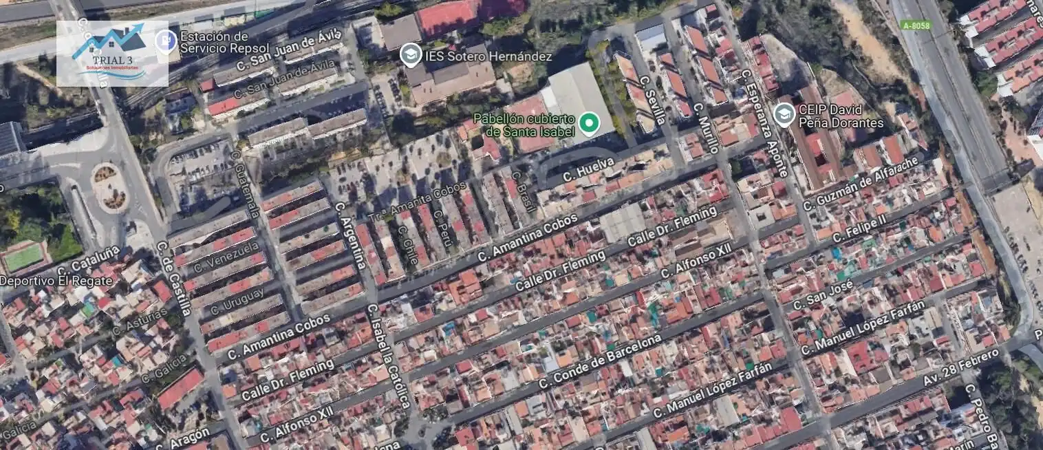 Vista exterior de Piso en venta en San Juan de Aznalfarache