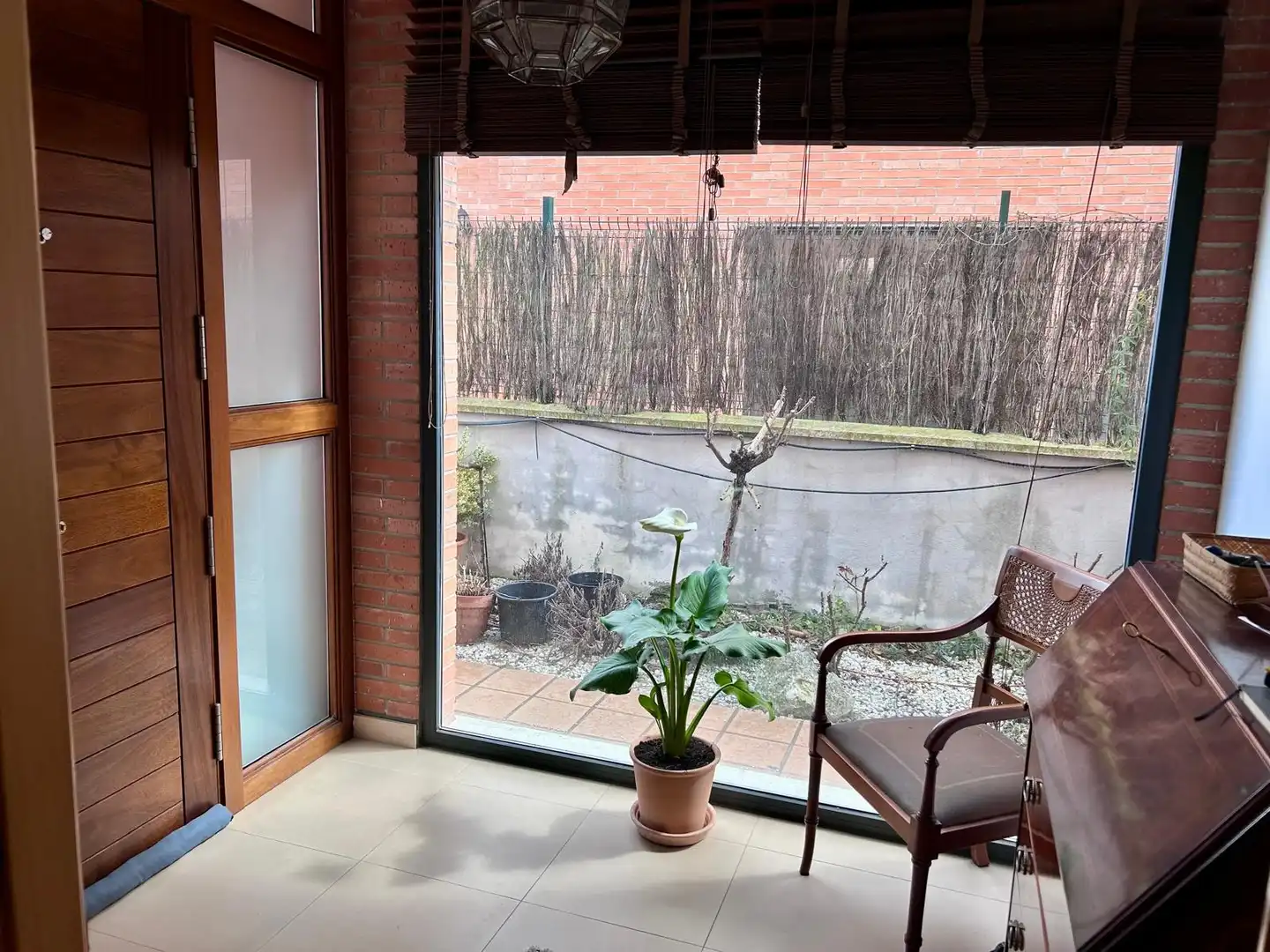 Terraza de Casa adosada en venta en Valladolid con Aire acondicionado, Calefacción y Jardín privado