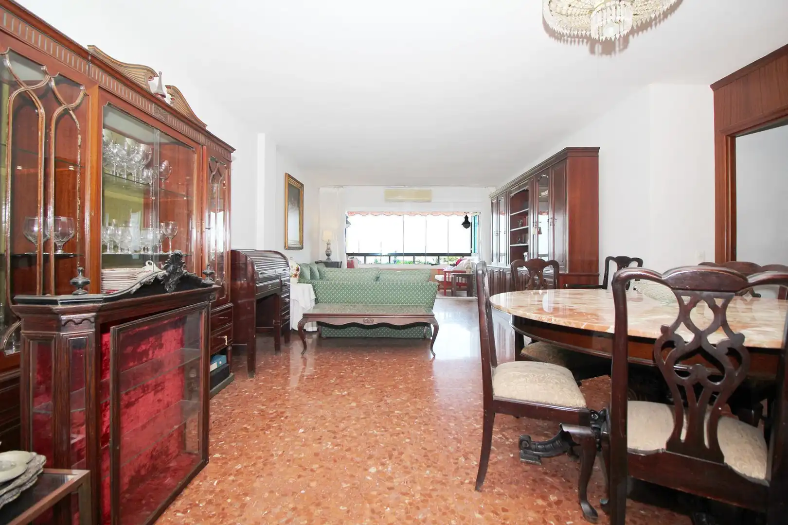 Sala d'estar de Pis en venda en Málaga amb Aire condicionat, Calefacció i Terrassa
