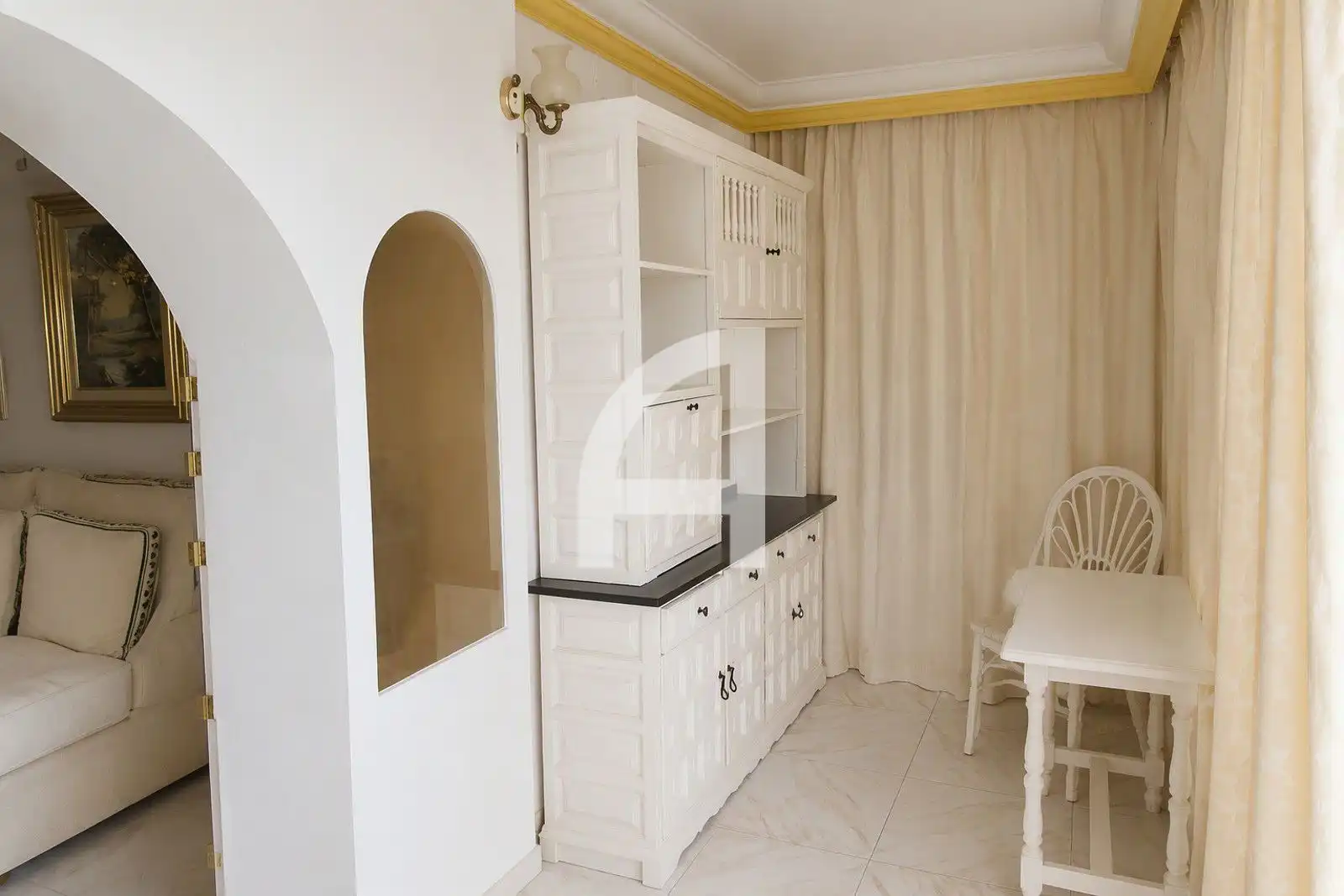 Esszimmer von Dachboden zum Verkauf in Benalmádena mit Klimaanlage, Heizung und Terrasse