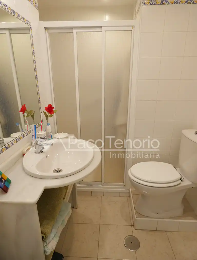 Bany de Apartament de lloguer en La Antilla amb Terrassa, Moblat i Forn