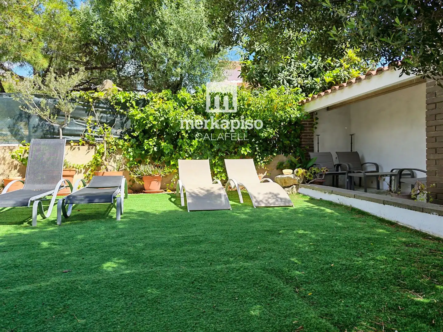 Terrassa de Casa o xalet en venda en Bellvei amb Calefacció, Jardí privat i Terrassa