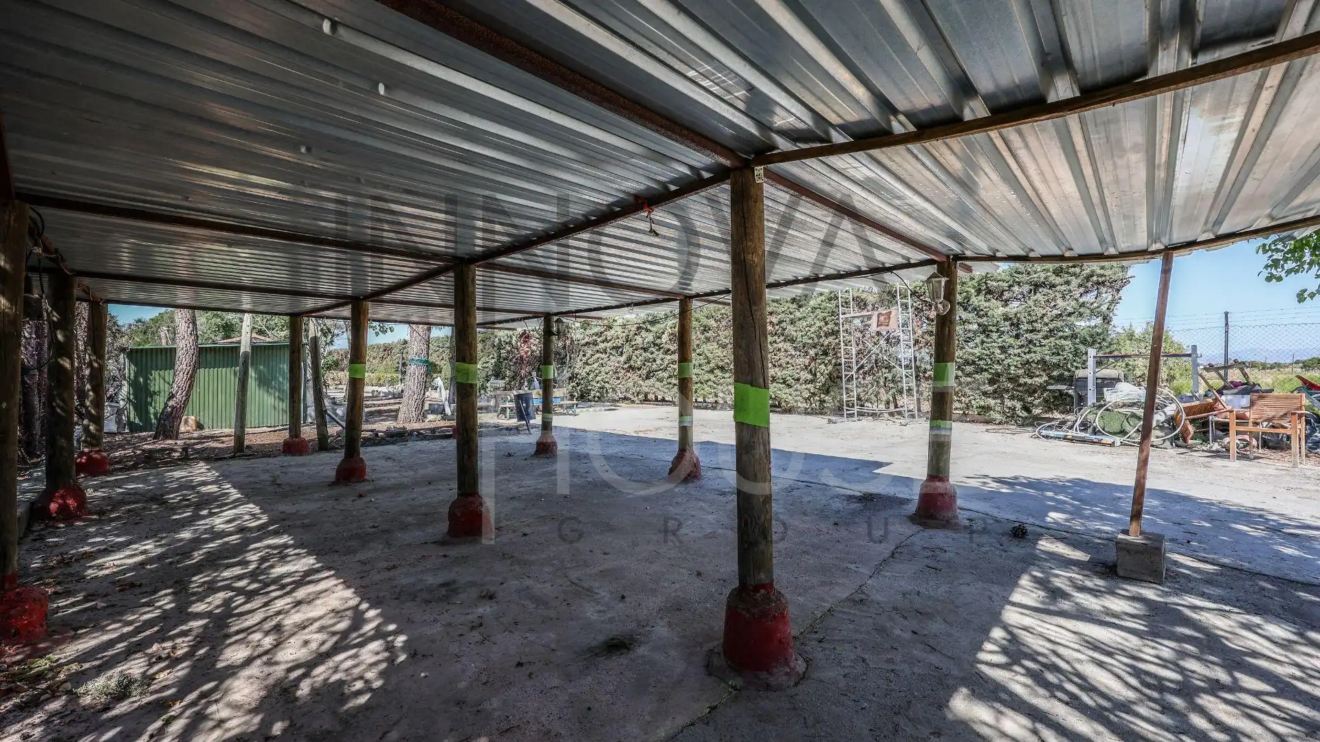 Terrassa de Casa o xalet en venda en Talamanca de Jarama amb Jardí privat, Terrassa i Piscina