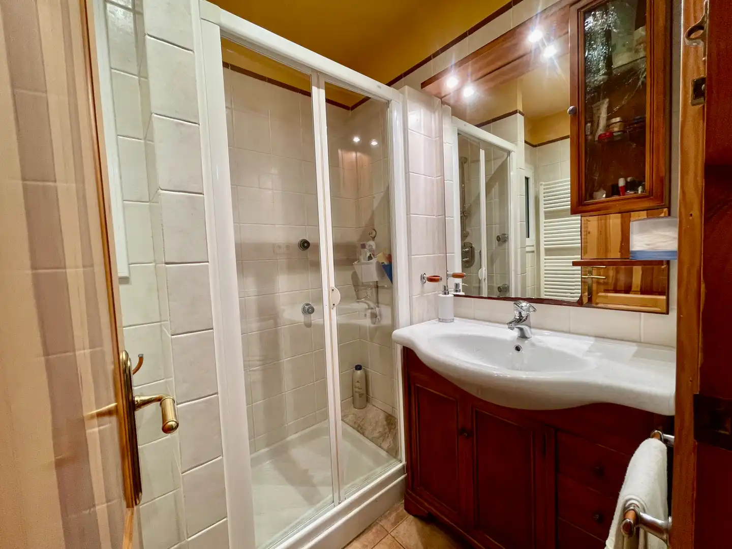 Baño de Casa o chalet en venta en Sant Pau de Segúries con Aire acondicionado, Jardín privado y Terraza
