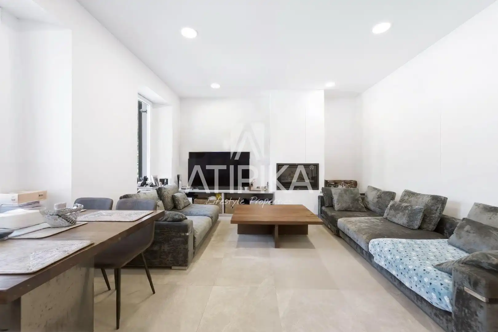 Sala de estar de Finca rústica en venta en Argentona con Calefacción, Piscina y Horno