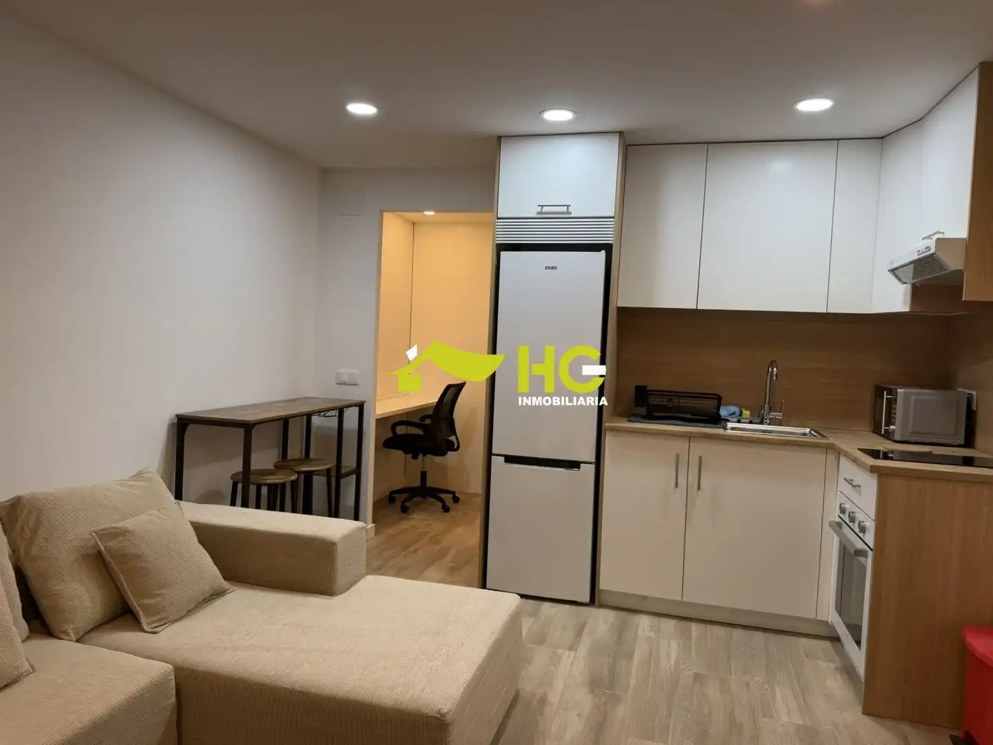 Cocina de Apartamento de alquiler en Villaviciosa de Odón con Aire acondicionado, Calefacción y Parquet