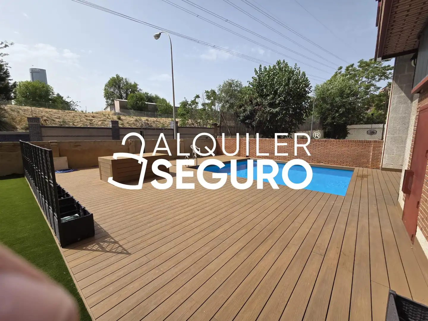Terrassa de Pis de lloguer en Madrid amb Aire condicionat, Calefacció i Piscina