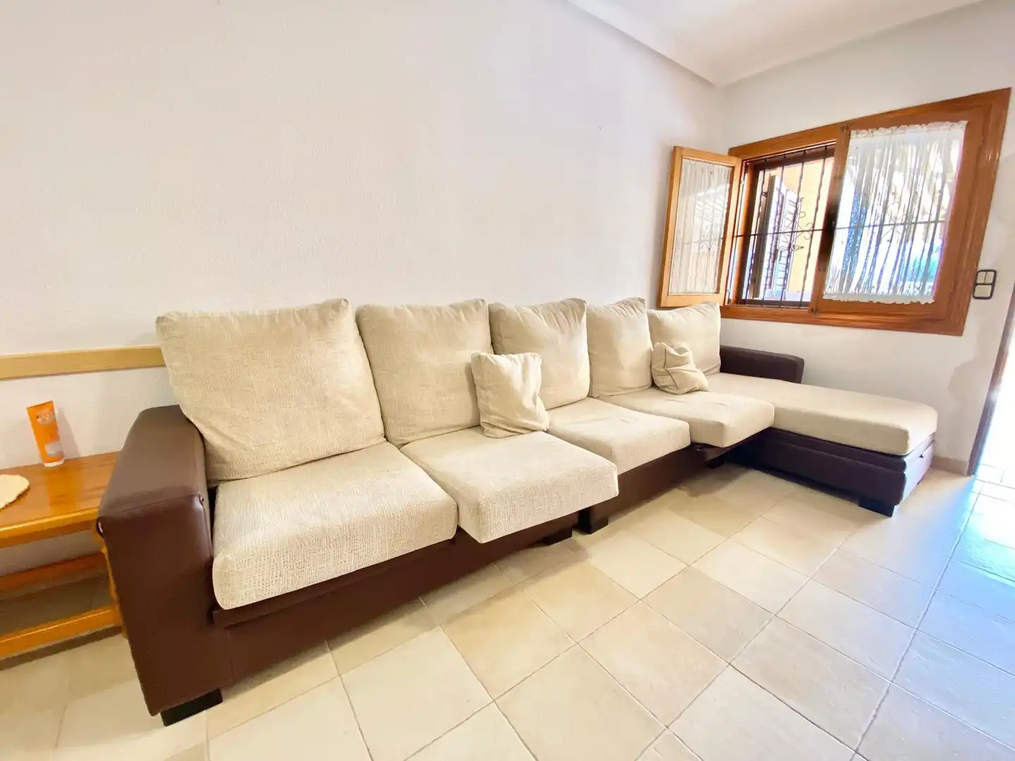 Sala de estar de Casa o chalet de alquiler en Pilar de la Horadada con Aire acondicionado, Calefacción y Amueblado