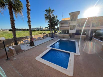 Swimming pool of House or chalet for sale in San Javier  with Air Conditioner, Heating and Private garden