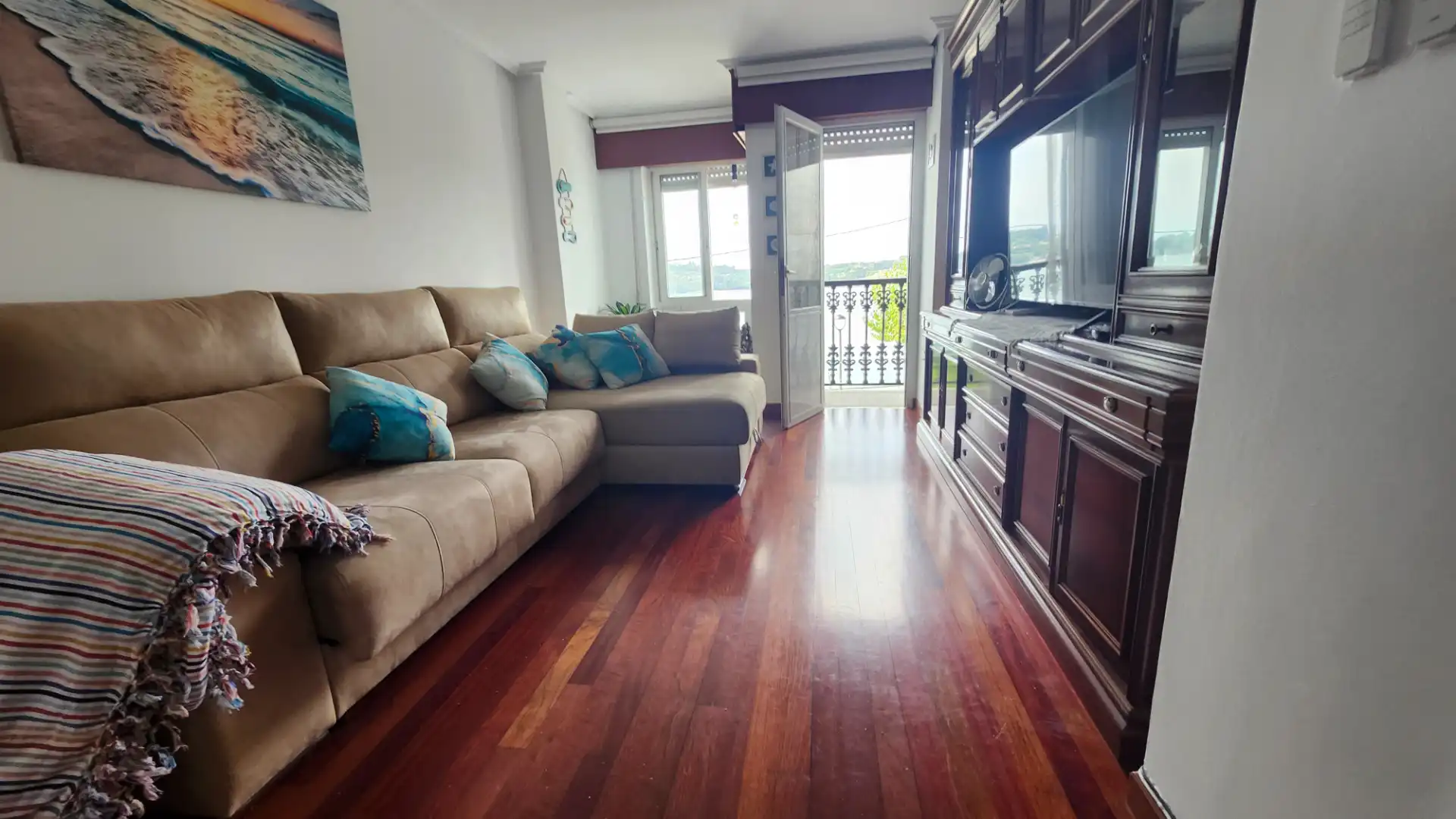 Living room of Flat for sale in Miño  with Heating