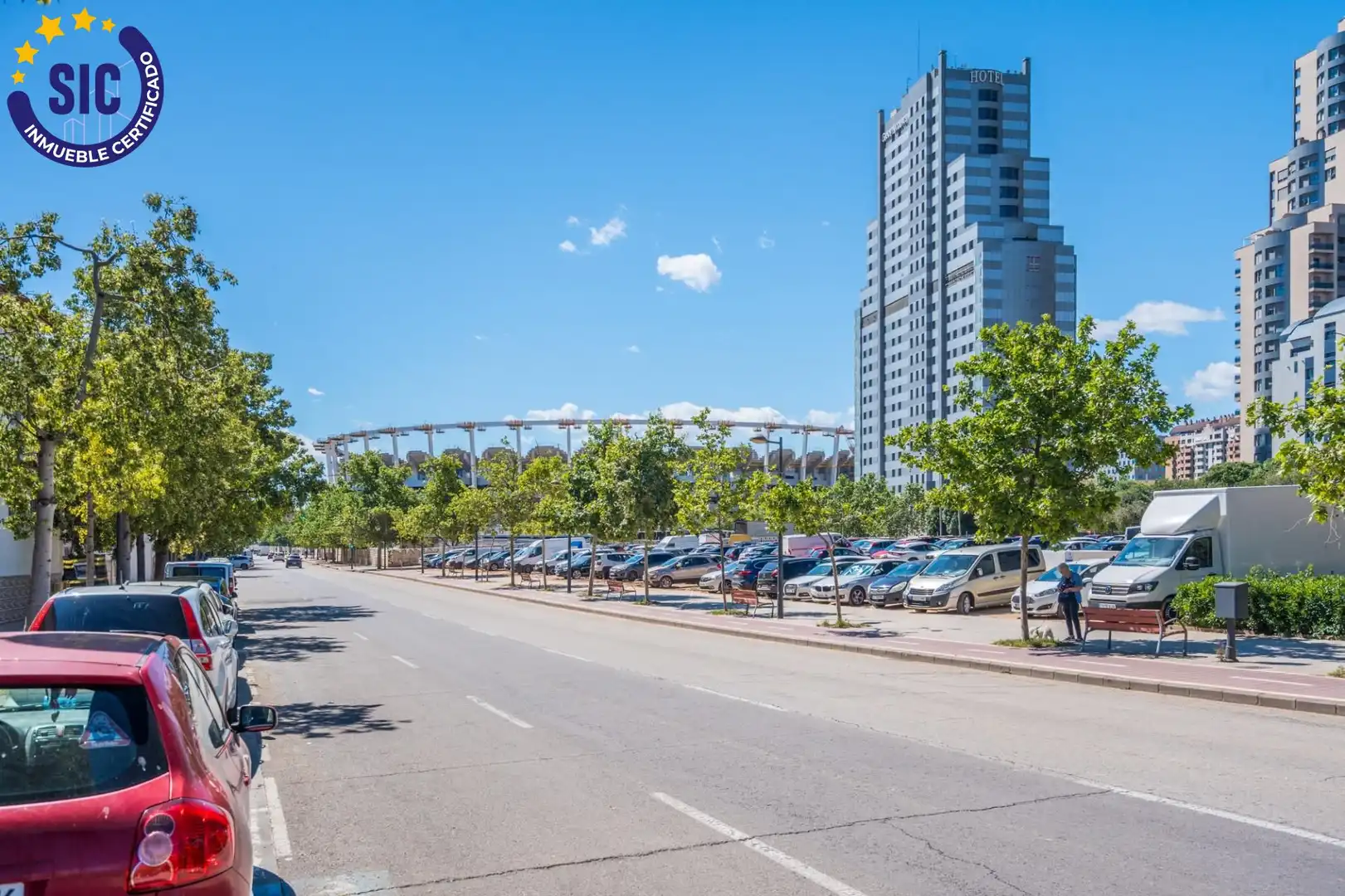 Parkplatz von Wohnung zum Verkauf in Valencia mit Klimaanlage, Heizung und Terrasse
