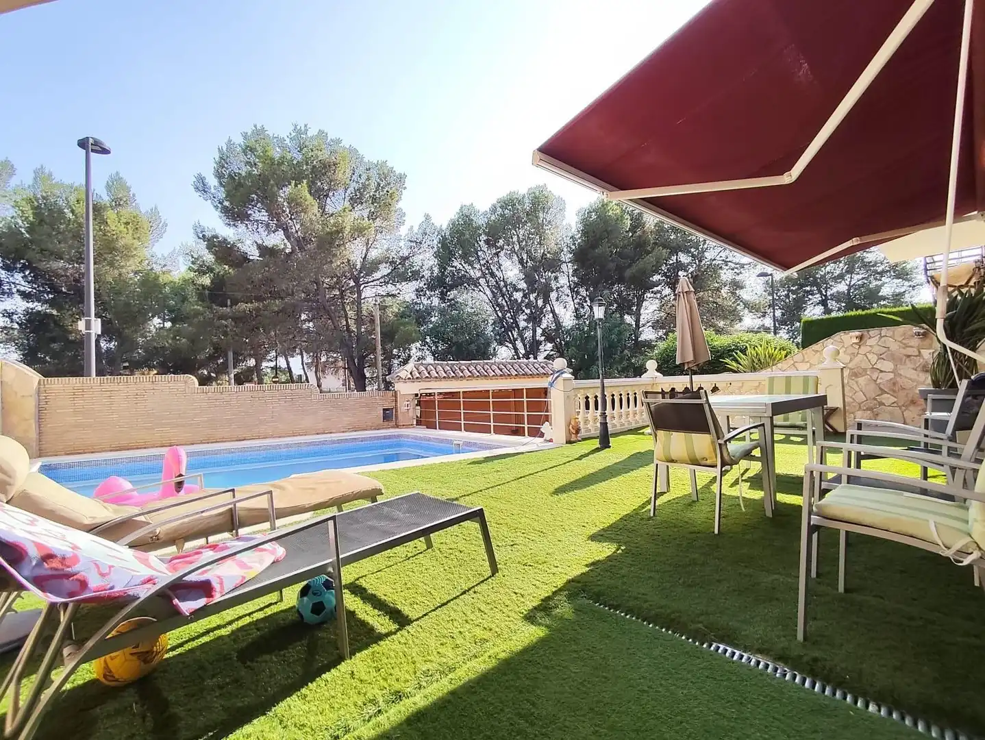 Terrassa de Casa adosada en venda en Torrent amb Aire condicionat, Jardí privat i Terrassa