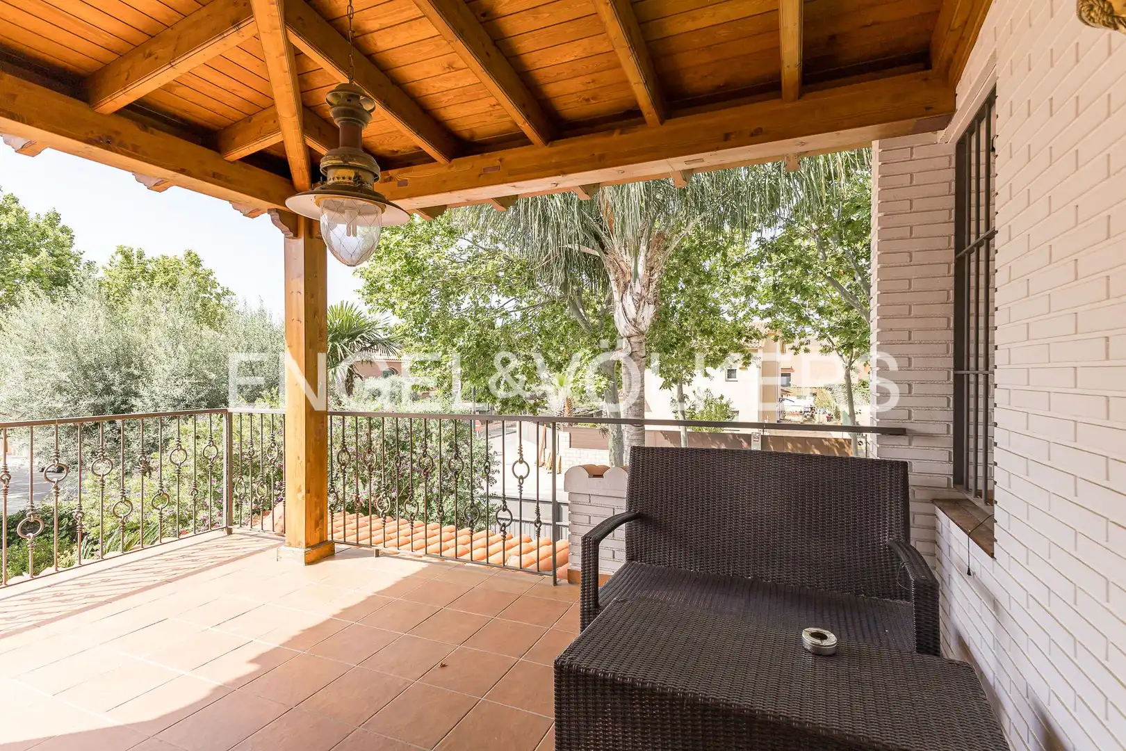 Terrace of Country homes for sale in Vilanova i la Geltrú  with Air Conditioner, Heating and Private garden