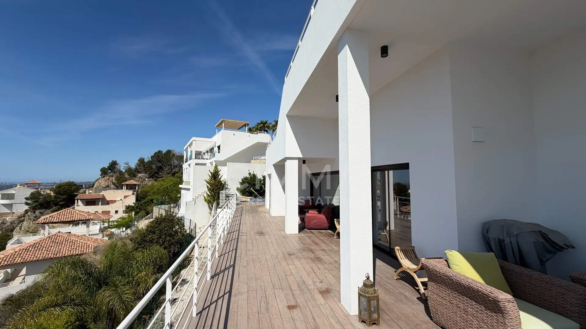 Terraza de Casa o chalet en venta en Altea con Calefacción y Piscina