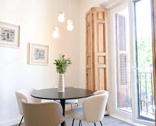 Dining room of Study to share in  Madrid Capital  with Air Conditioner, Heating and Terrace